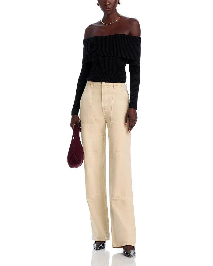 Blank NYC Off-the-Shoulder Sweater 2