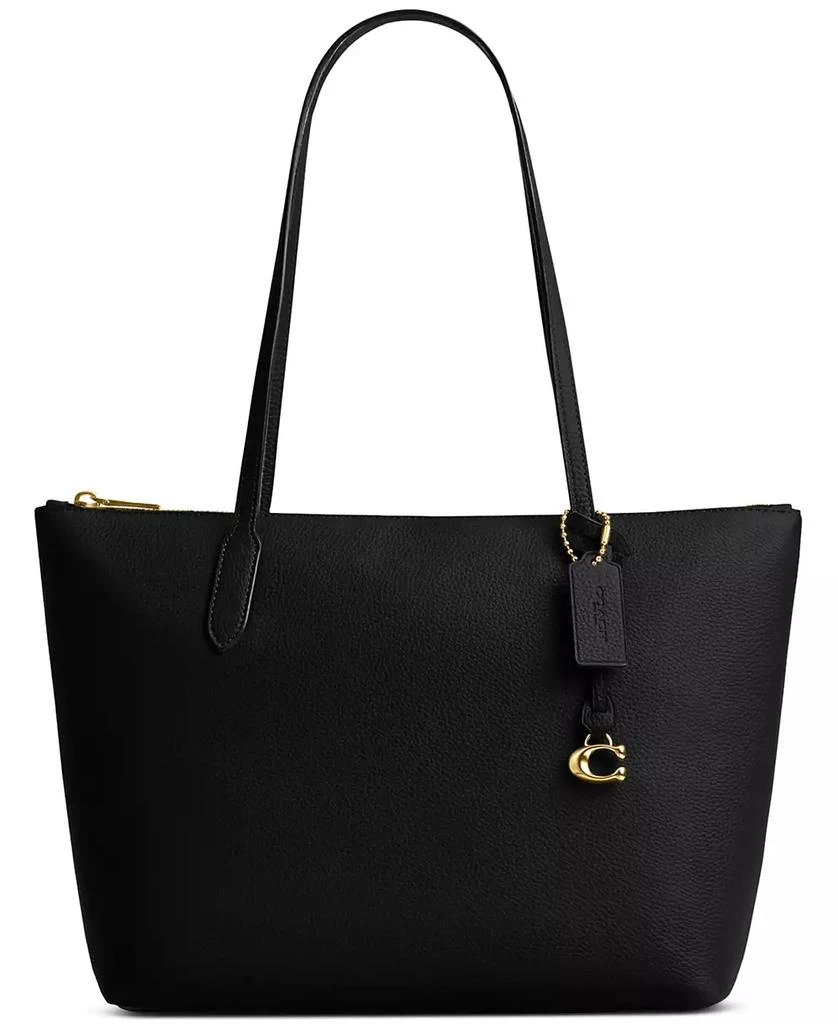 Coach Bella Pebbled Leather Tote 1