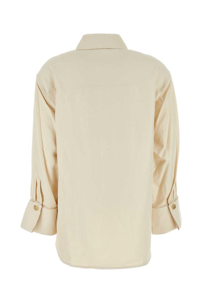 CAMILLA AND MARC Sand Cotton And Polyester Cipher Oversize Shirt
