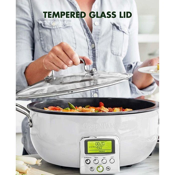 Greenpan Elite 6-Quart Essential Smart Skillet 3