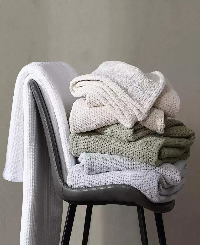 Calvin Klein Honeycomb Cotton Blanket 5