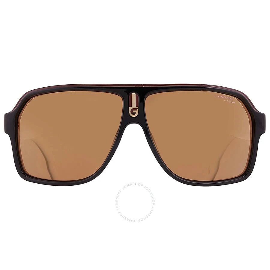 Carrera Brown Gold Mirror Navigator Unisex Sunglasses CARRERA 1001/S 0OIT/K1 62 1