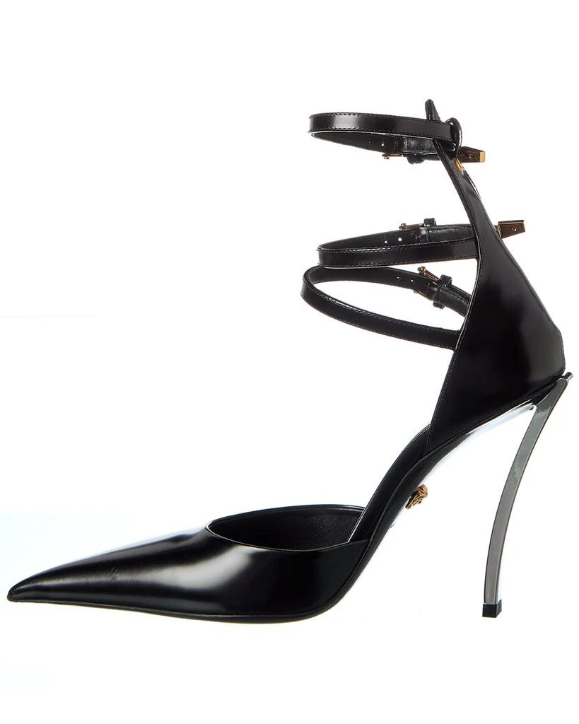 Versace Pin Point Leather Pump 2