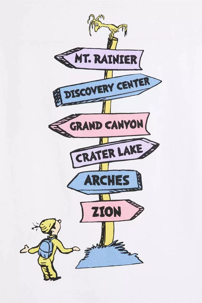 Parks Project Parks Project X Dr. Seuss UO Exclusive Sign Graphic Tee 3