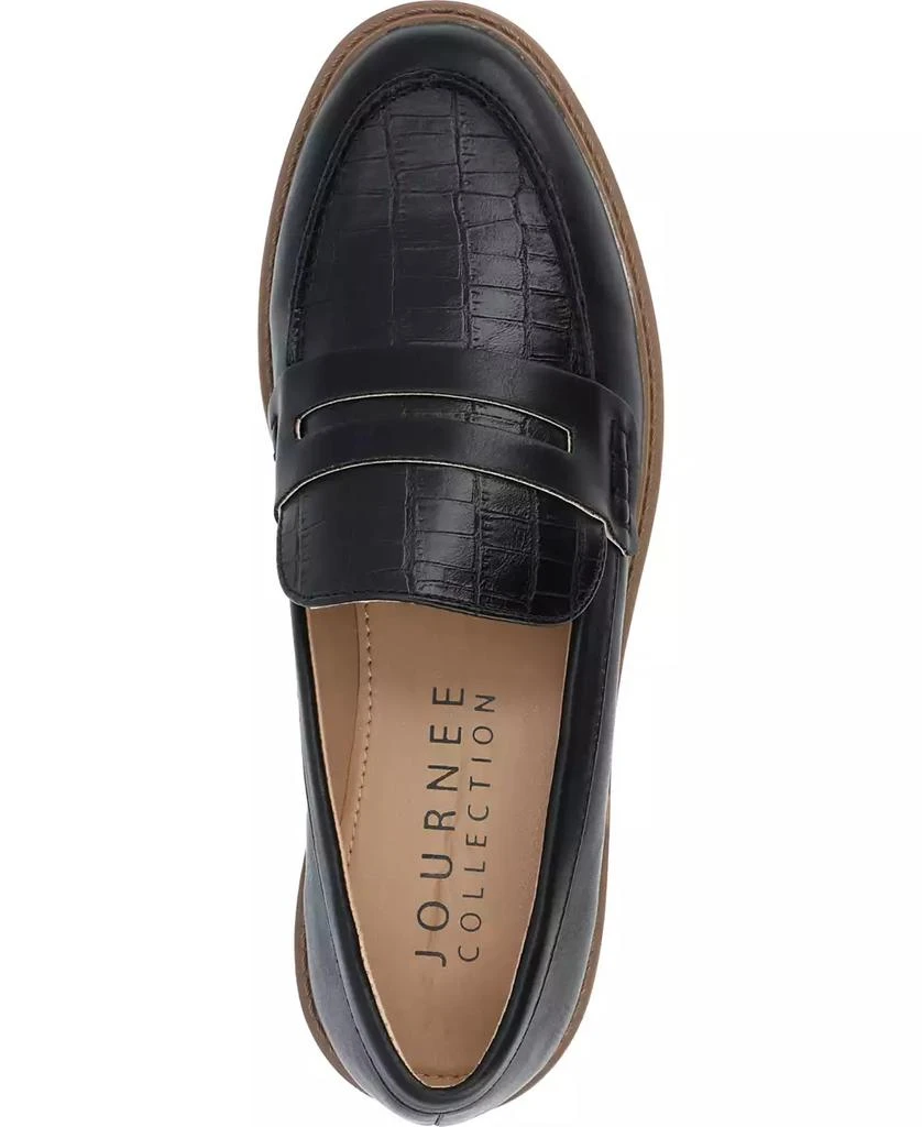 Journee Collection Women's Kenly Slip-On Loafers 4
