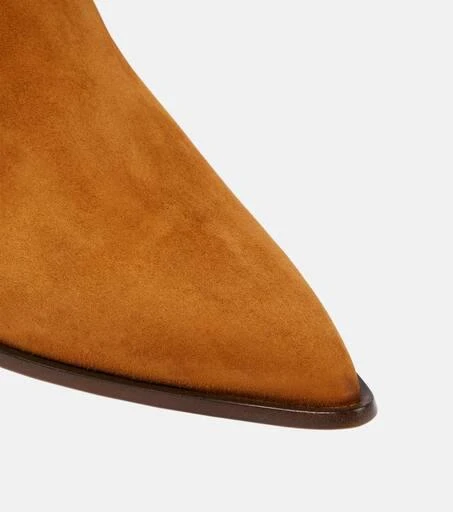 Aquazzura Brunswick suede ankle boots 6