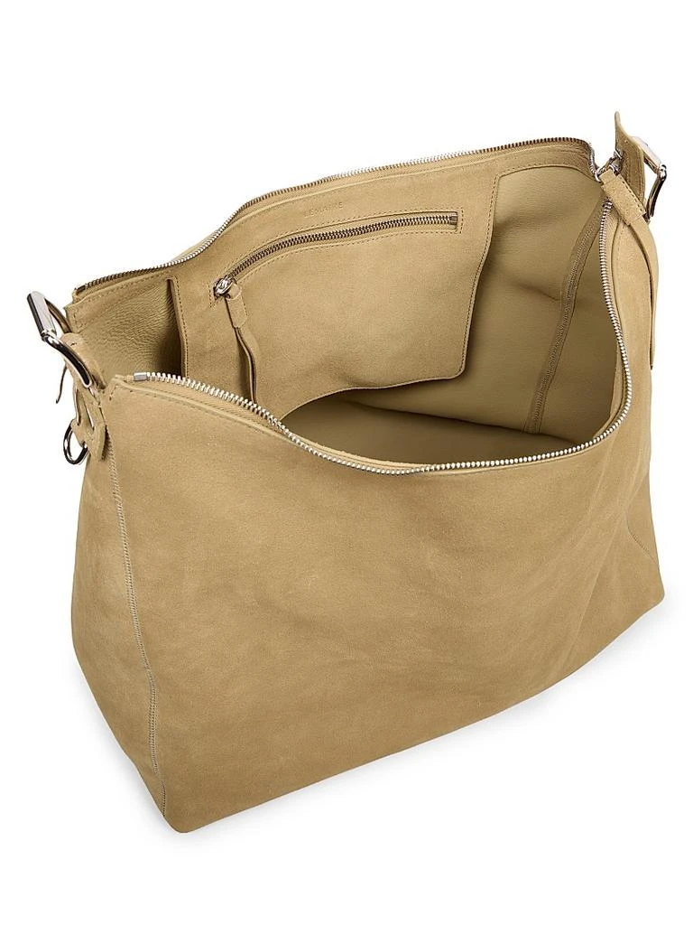 Lemaire Belted Suede Hobo Bag 3