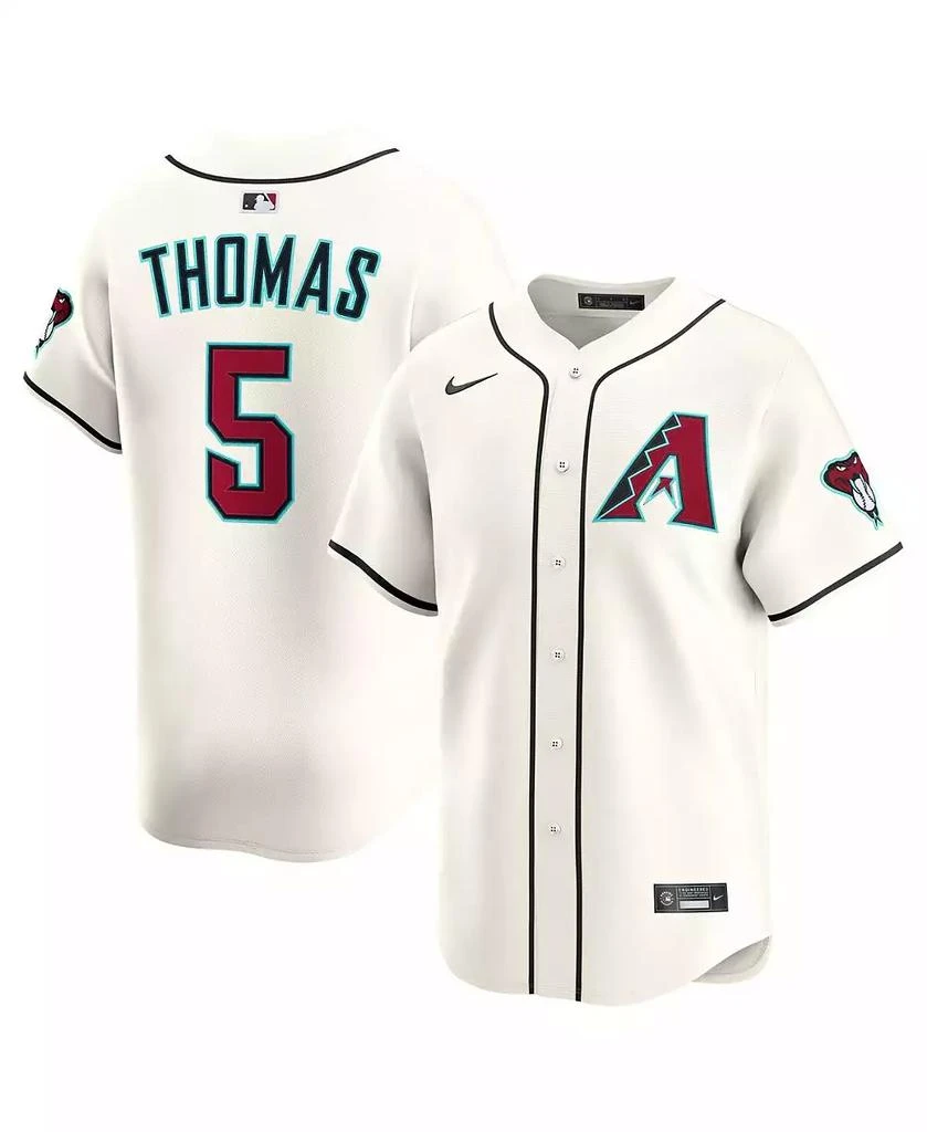 NIKE Men's Alek Thomas Cream Arizona Diamondbacks Home Limited Player Jersey 1