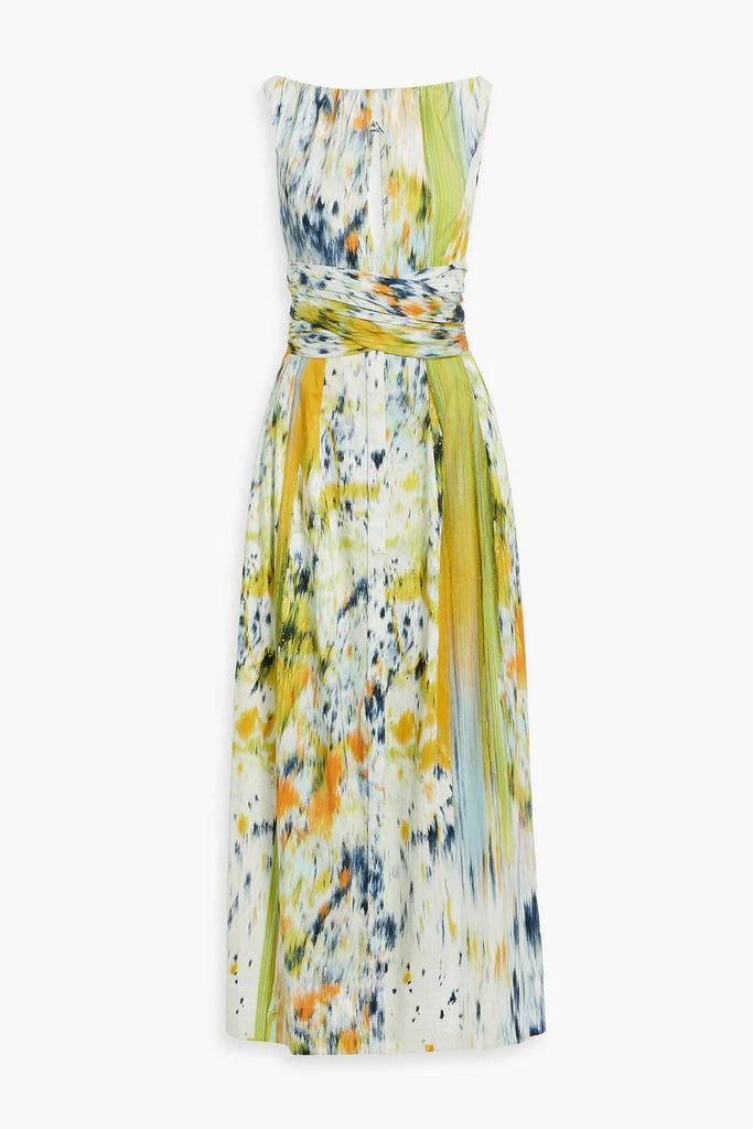 a line evening dress ZAPAKA Women Dark Green Prom Dress Tulle Spaghetti Straps A Line Evening Dress with Slit, Dark Green / US16