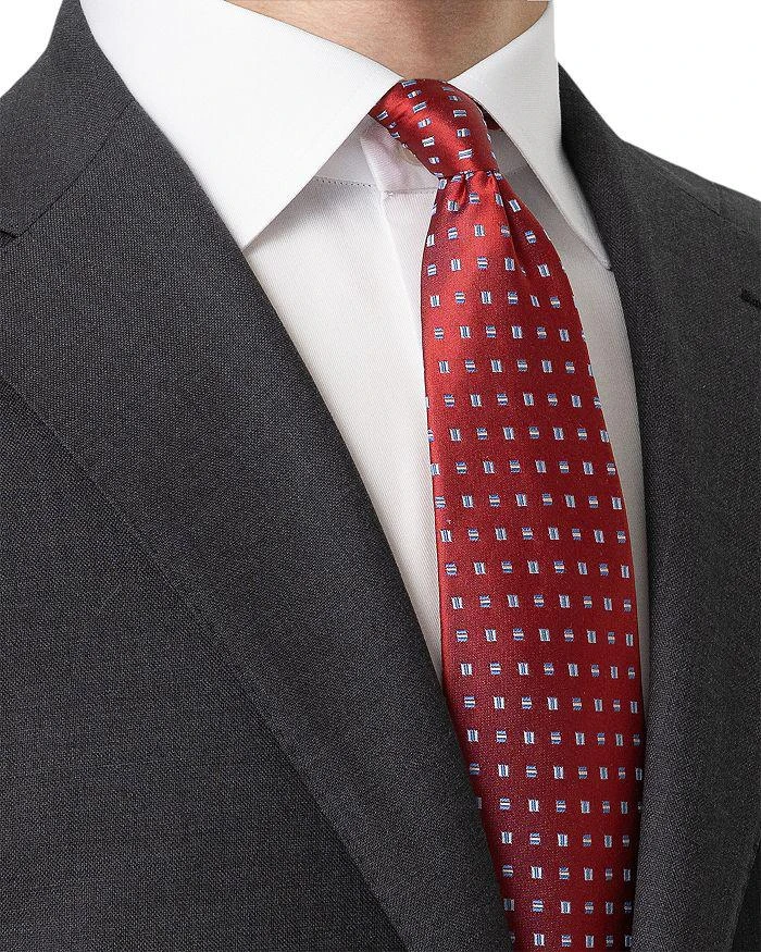 Eton Geometric Silk Tie 2