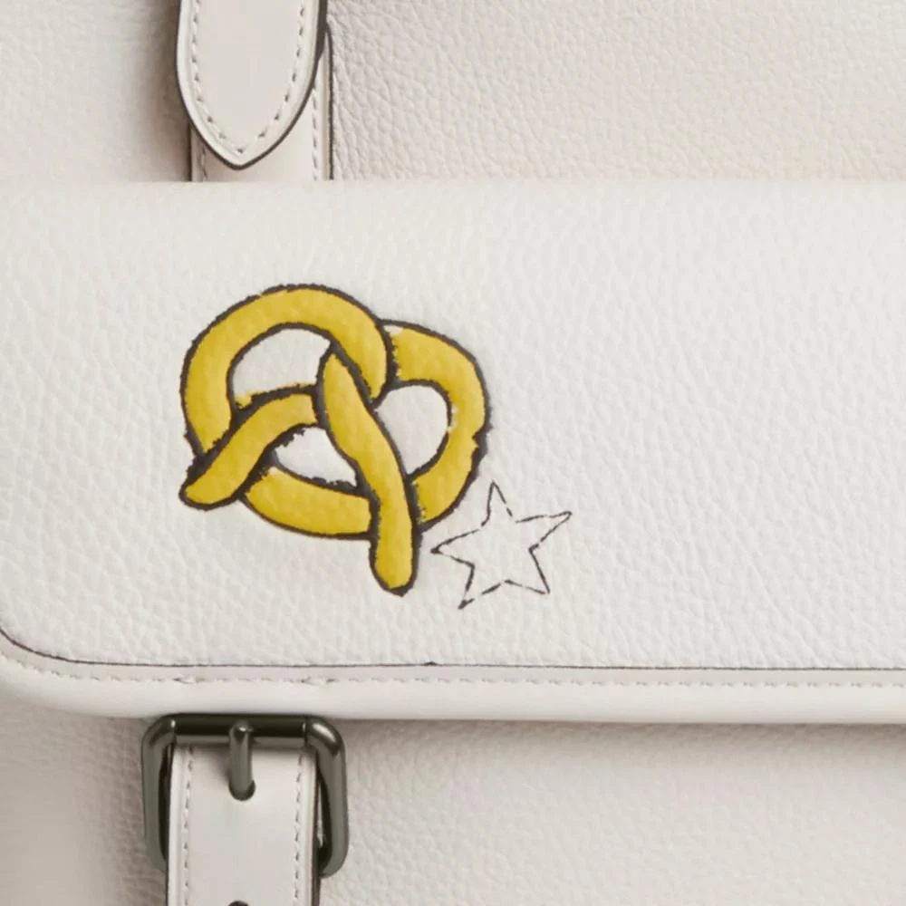 Coach Sprint Backpack With Sketch Print 6
