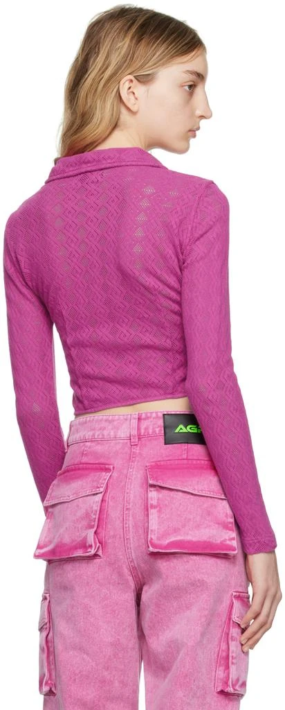 AGR Pink Zip Shirt 3