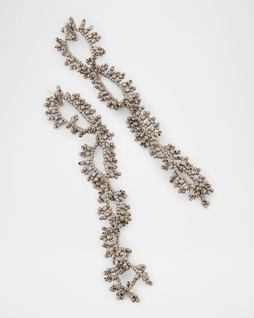 Brunello Cucinelli Twisted Loop Drop Earrings 3