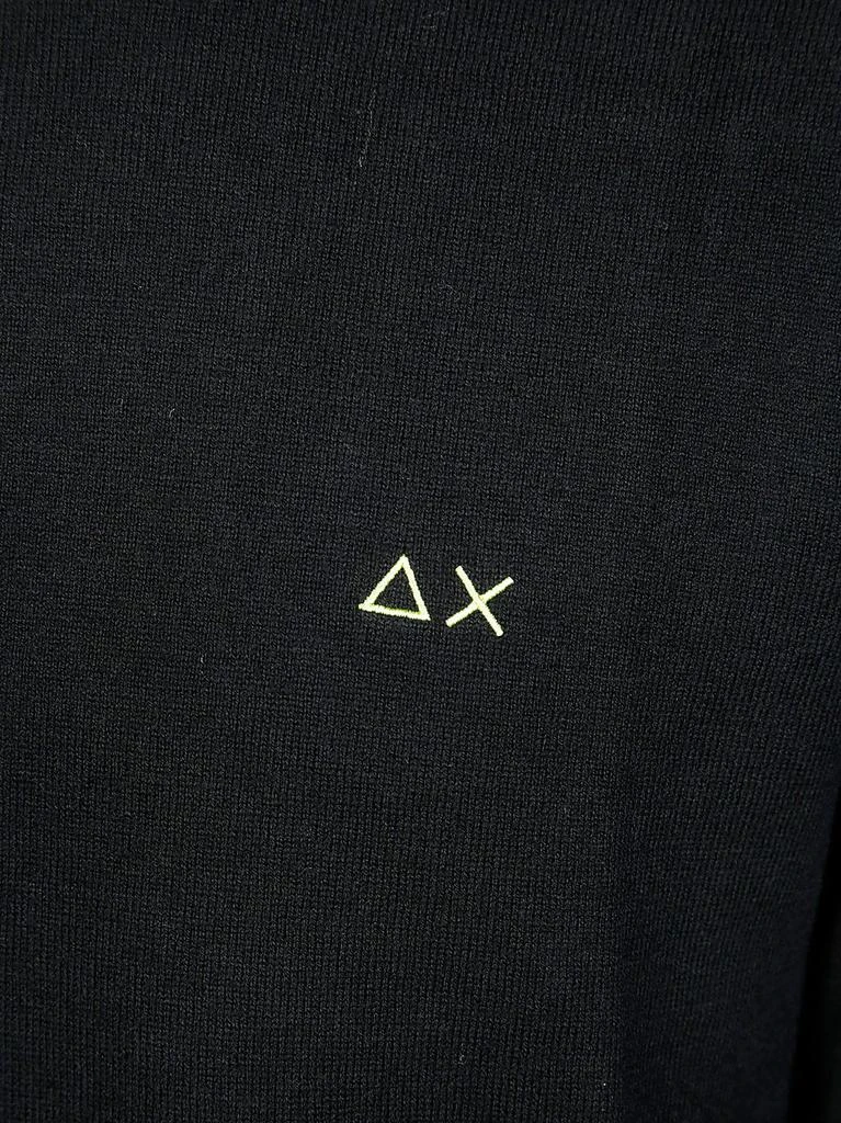 SUN 68 Sun 68 Logo Embroidered Crewneck Knitted Jumper 3