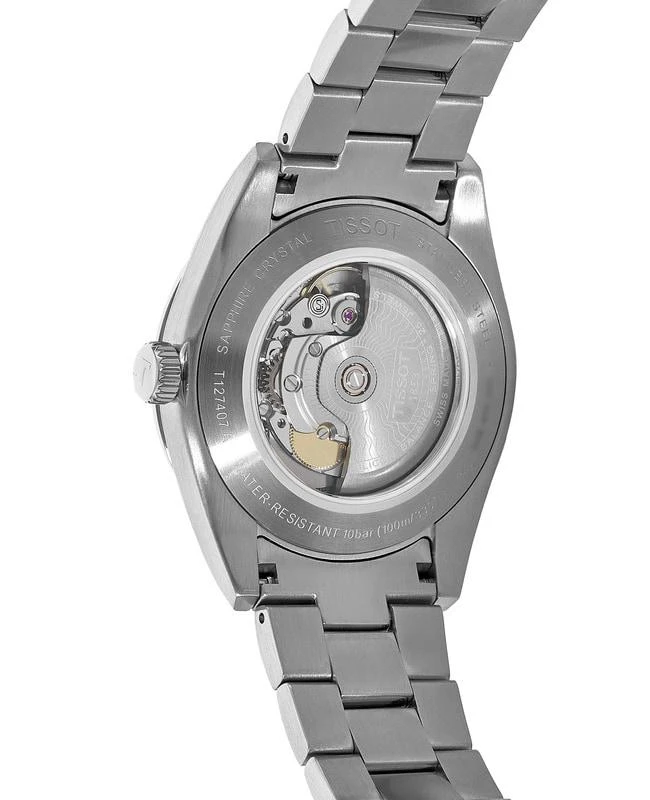 Tissot Tissot Gentleman Powermatic 80 Blue Dial Stainless Steel Men's Watch T127.407.11.041.00 3