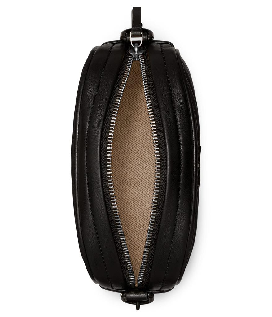 Tory Burch Kira Chevron Powder Coated Small Camera Bag