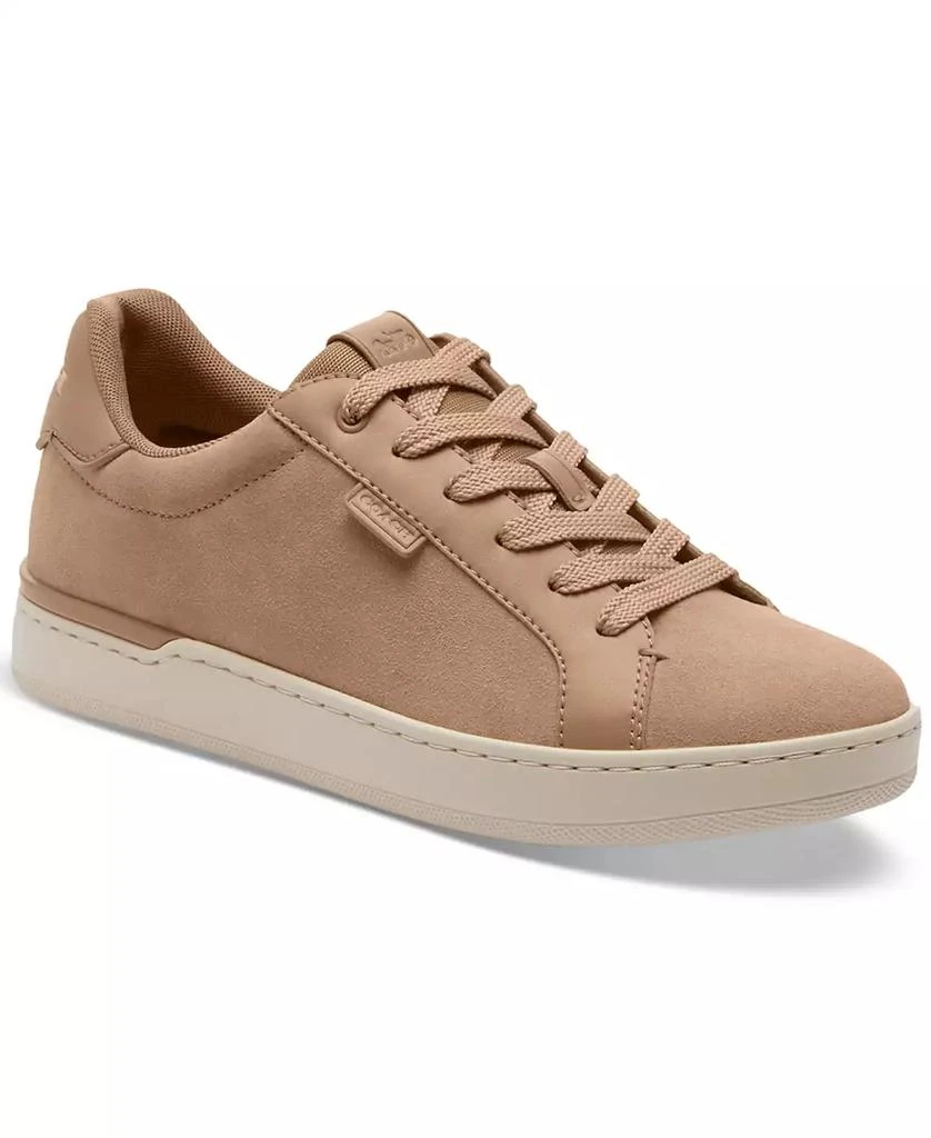 Coach Women's Lowline Lace Up Low Top Signature Sneakers 1