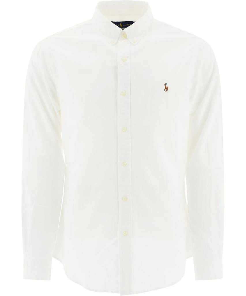 Polo Ralph Lauren Pony Embroidered Curved Hem Shirt – On Sale Now with ...