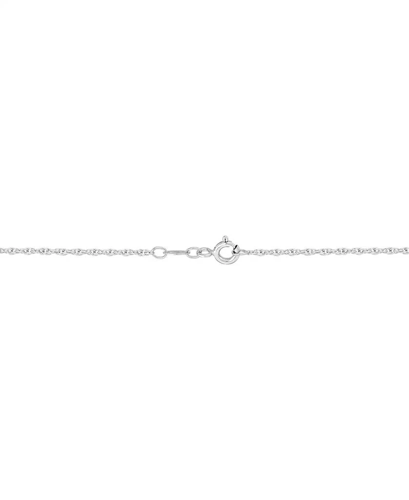 Grown With Love Lab Grown Diamond Emerald-Cut & Round Halo 18" Pendant Necklace (1-1/4 ct. t.w.) in 14k White or Yellow Gold 4