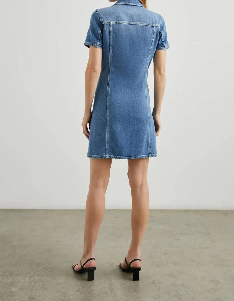 Rails Pasadena Mini Denim Dress In Cadet Blue 3