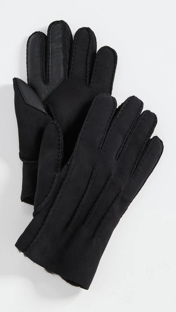 UGG Contrast Sheepskin Gloves 1
