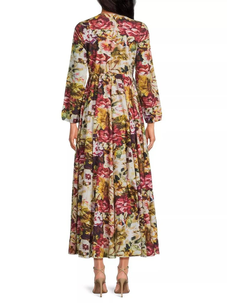 Ro's Garden Angela Floral Cotton Maxi Dress 5
