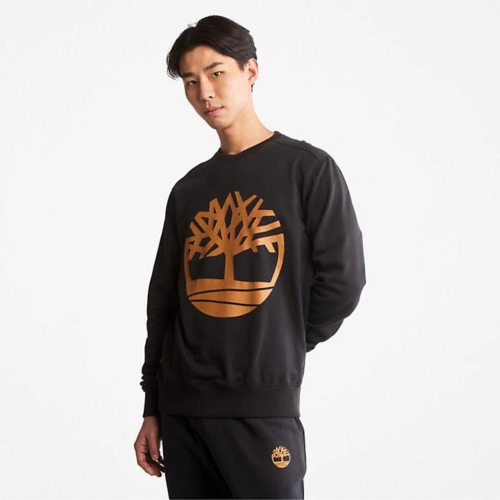 Timberland Timberland® Tree Logo Sweatshirt for Men in Black 1