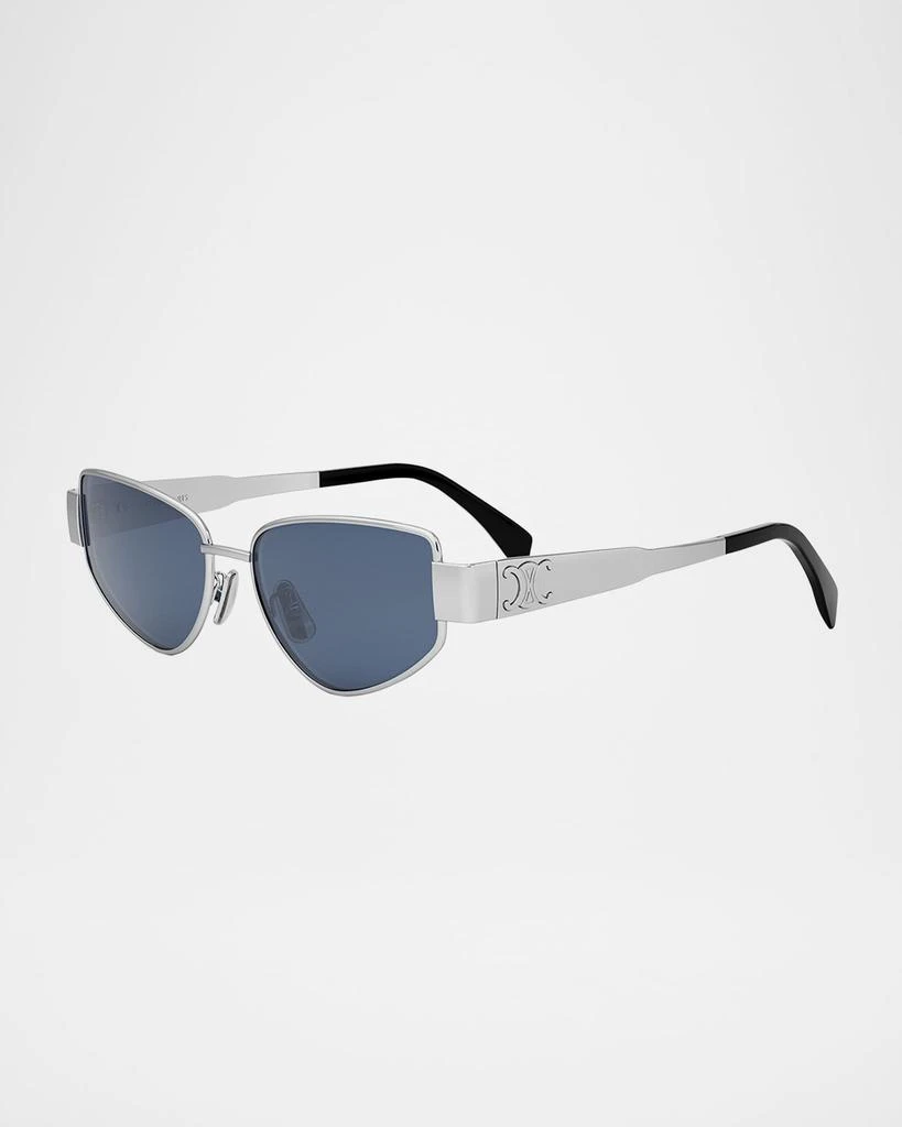 Celine Triomphe Metal Cat Eye Sunglasses 1