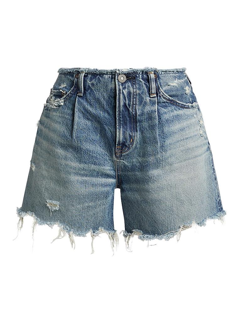 MOUSSY VINTAGE Ludlow Raw-Edge Shorts
