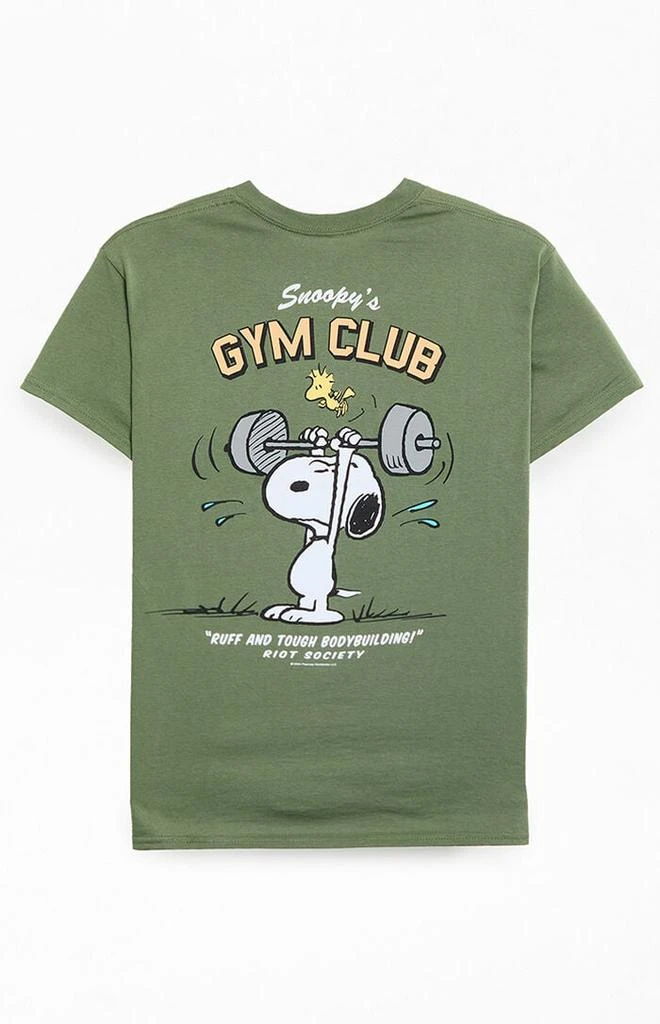 Riot Society Snoopy's Gym Club T-Shirt 1