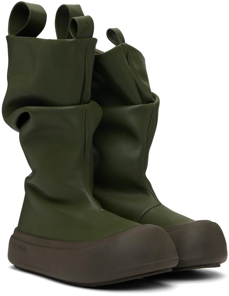 YUME YUME Green Low Fisherman Boots - Shoes - BeyondStyle