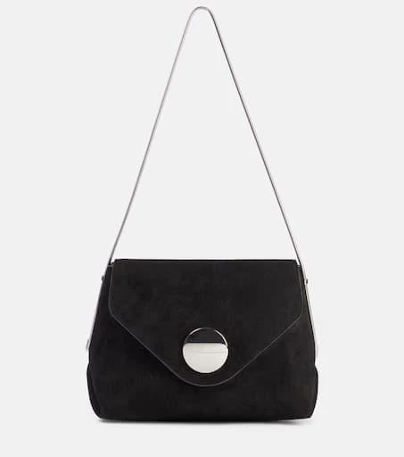 Khaite Bobbi suede shoulder bag 1
