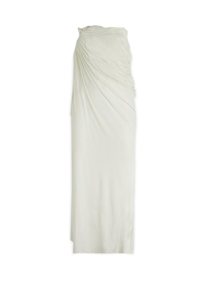 Andrea Adamo Andrea Adamo Low Rise Draped Maxi Skirt