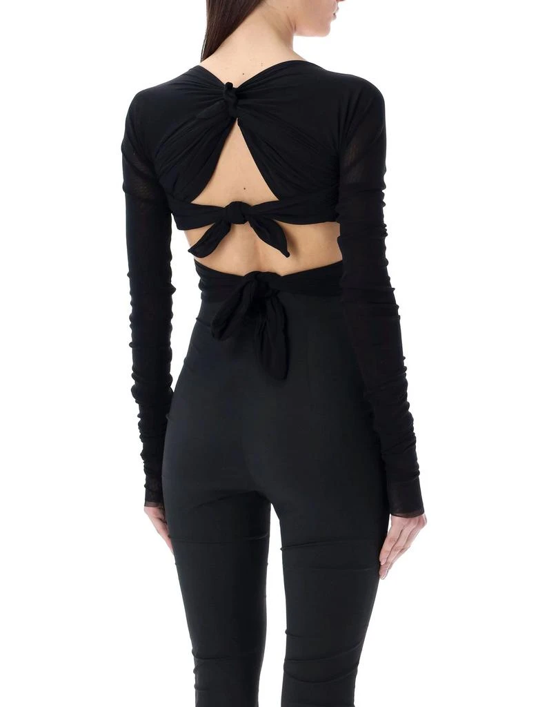 PHILOSOPHY di LORENZO SERAFINI Philosophy Di Lorenzo Serafini Bow-Fastened Long-Sleeved Top 2