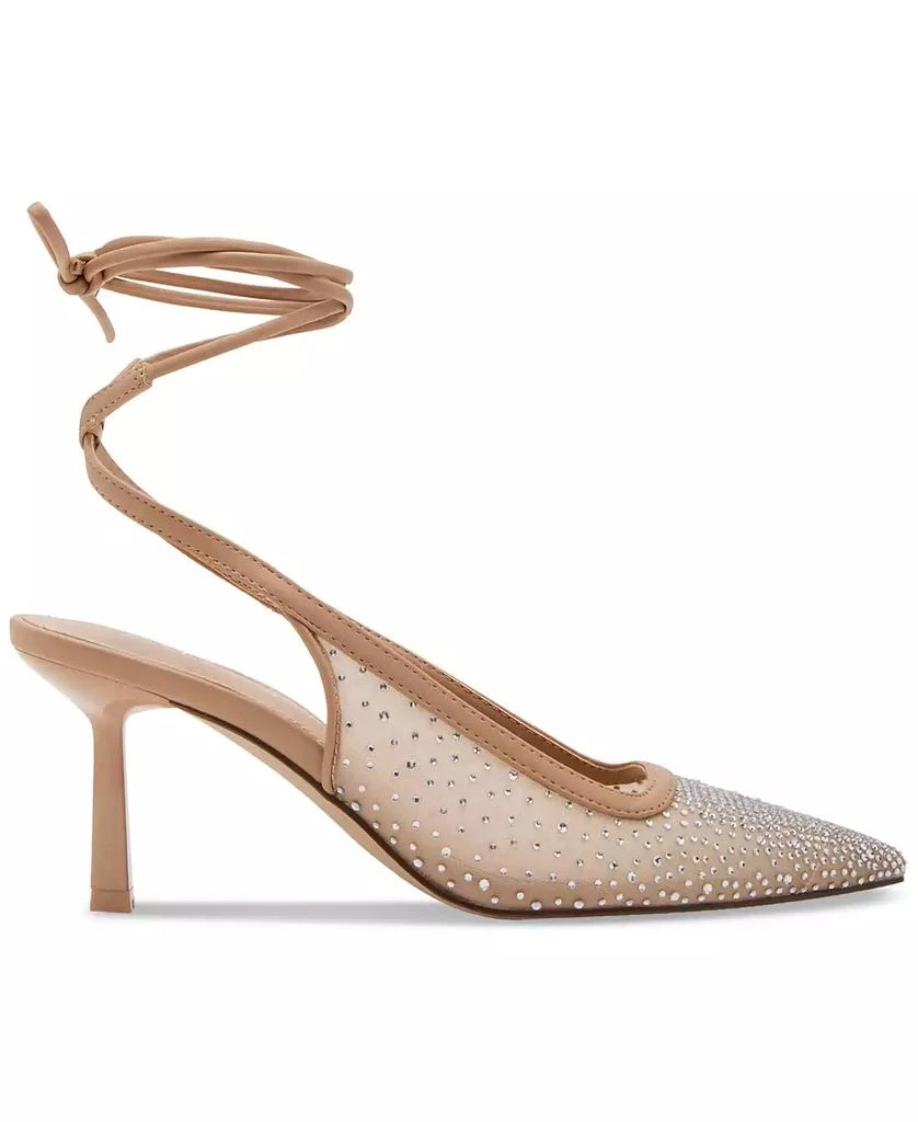 Madden Girl Brigitte-R Rhinestone Pointed-Toe Lace-Up Pumps 2