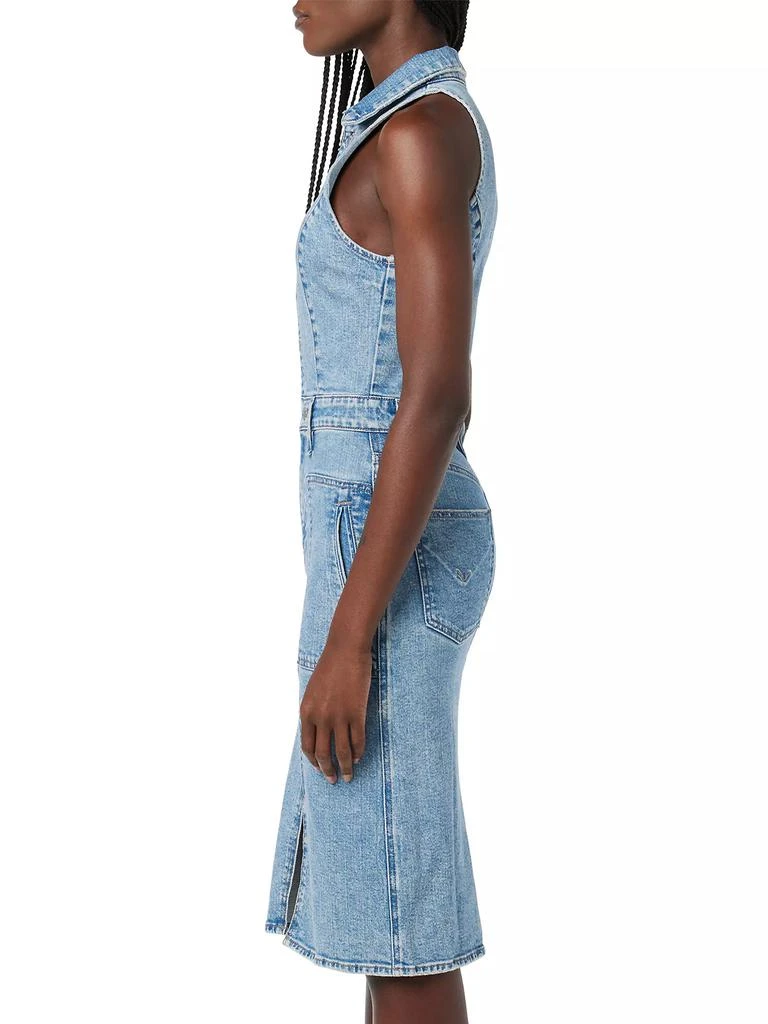 Hudson Denim Halterneck Utility Dress 5