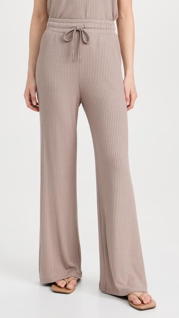 Beyond Yoga Well Traveled Wide Leg Pants