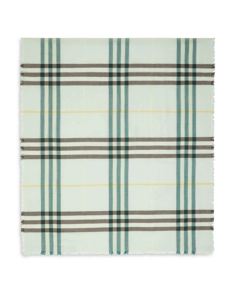 Burberry Check Wool Scarf 1