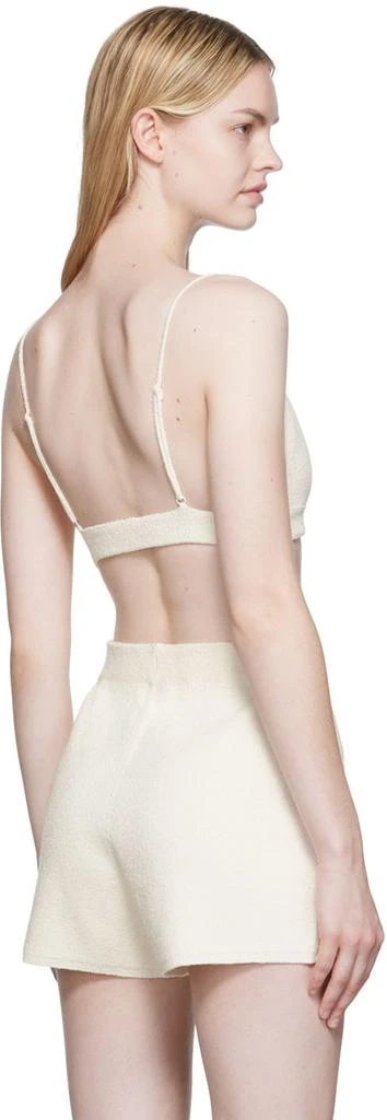 Joseph Off-White Towelling Bra 3