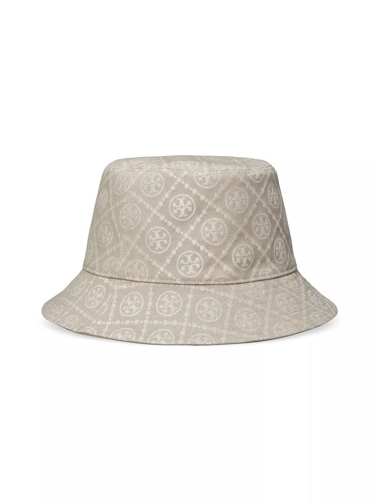 Tory Burch Monogrammed Reversible Bucket Hat 1