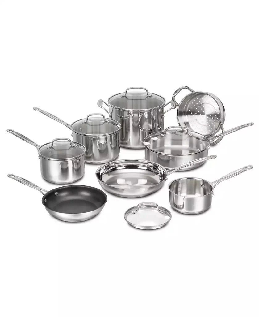 Cuisinart Chef's Classic Stainless Steel 13 Piece Cookware Set 1