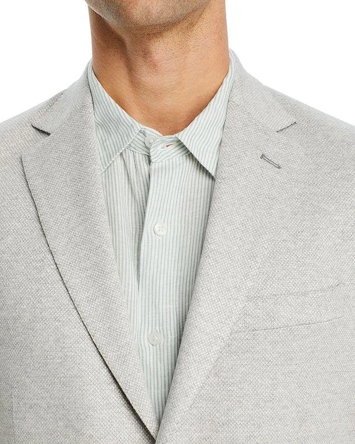 The Men's Store at Bloomingdale's Cotton & Linen Blend Jersey Soft-Construction Regular Fit Sport Coat - Exclusive 7
