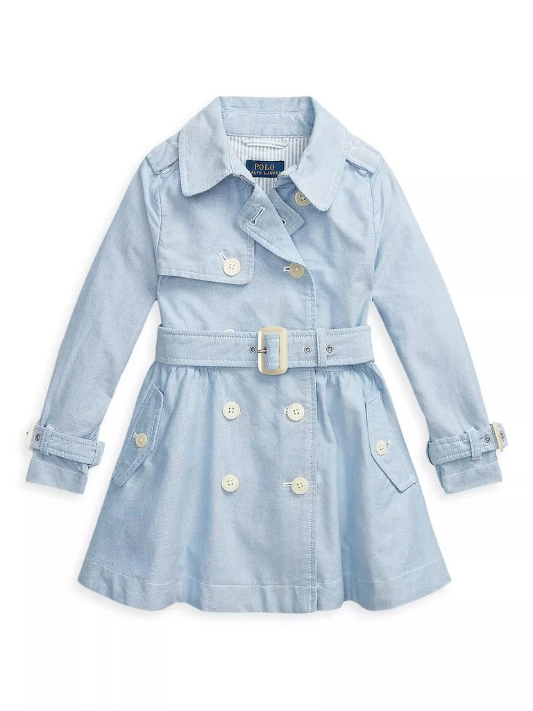Ralph Lauren Little Girl's Cotton Trench Coat