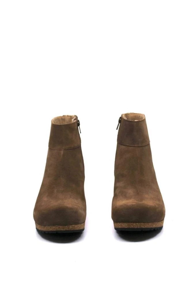 Birkenstock Women's Ebba Boots - Medium/narrow In Dark Tea 2