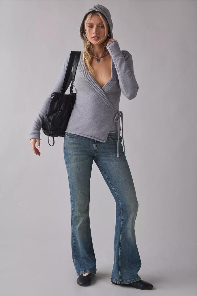 Frankies Bikinis Frankies Bikinis Angel Baby Cloud Cover Knit Wrap Sweater