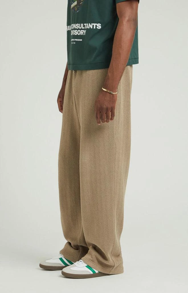 PacSun Landon Houndstooth Baggy Sweatpants 3
