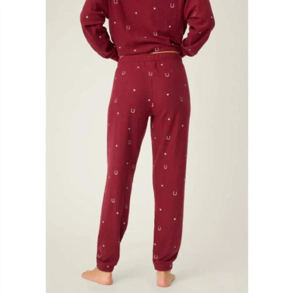 PJ Salvage Pj Salvage - Horseshoe Pajama Lounge Joggers 2