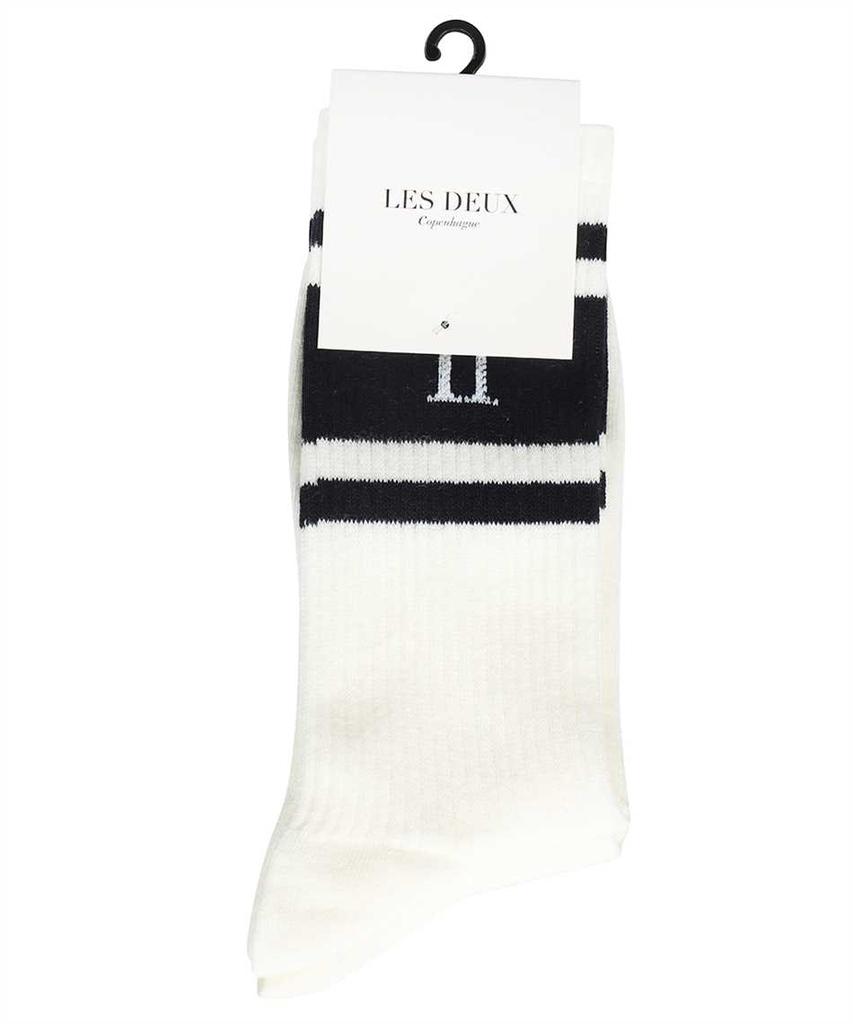 LES DEUX LOGO COTTON BLEND SOCKS