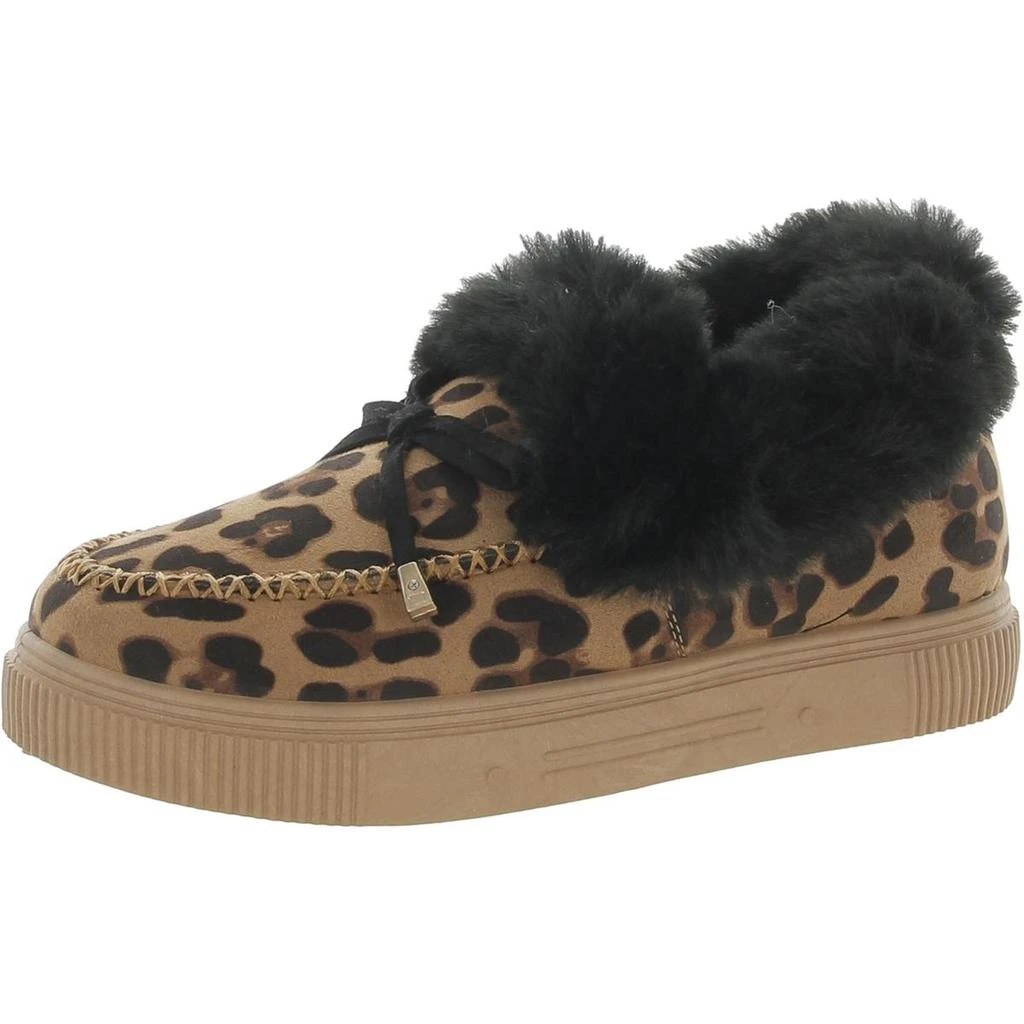 Journee Collection Journee Collection Womens Midnight Faux Suede Moccasins 2