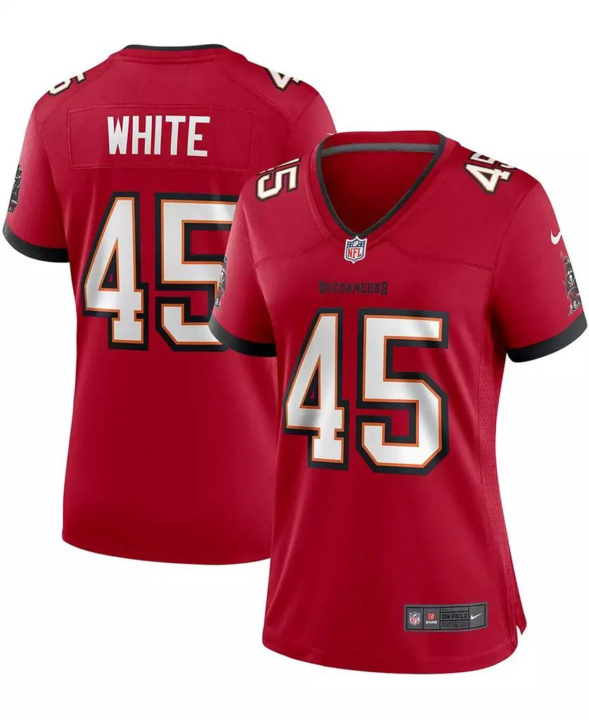 NIKE Women's Devin White Tampa Bay Buccaneers Game Jersey 1